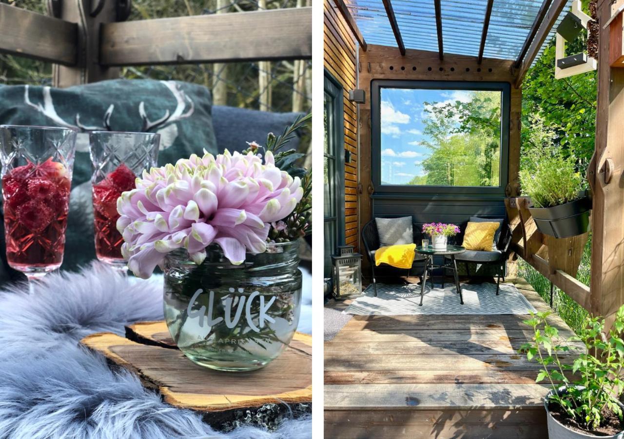 Willa Tiny House Klitzeklein Am Waldrand Von Elpe Olsberg Zewnętrze zdjęcie